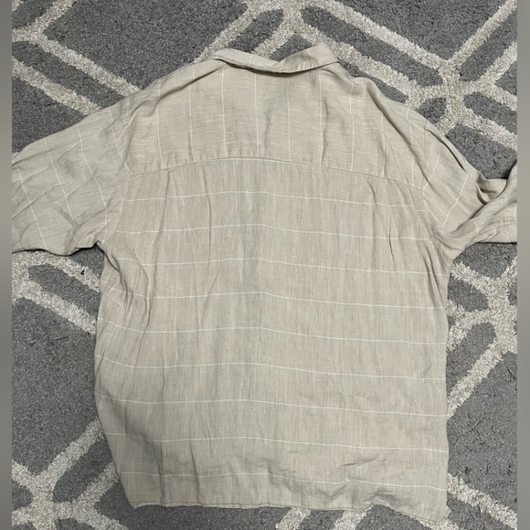 Oversized linen button down - Picture 2 of 2